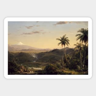 Cotopaxi by Frederic Edwin Church Magnet